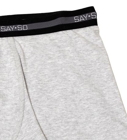 Say-So 반바지 - 그레이 멜란지 Say-So 반바지 - 그레이 멜란지