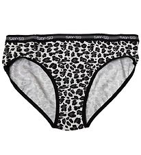 Say-So Trusser - Gråmeleret m. Leopard Say-So Trusser - Gråmeleret m. Leopard