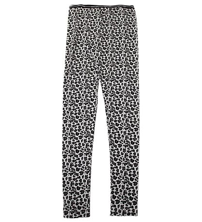 Say-So Leggings - Gråmeleret m. Leopard Say-So Leggings - Gråmeleret m. Leopard