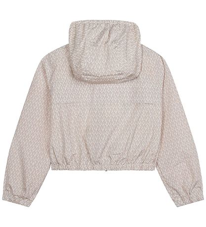 Michael Kors Jakke - Ivory m. Logoer Michael Kors Jakke - Ivory m. Logoer