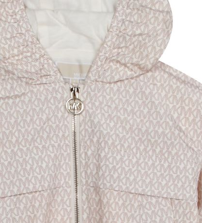 Michael Kors Jakke - Ivory m. Logoer Michael Kors Jakke - Ivory m. Logoer