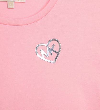Michael Kors T-shirt - Cropped - Washed Pink