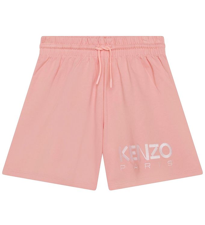 Kenzo Sweatshorts - Rosa m. Hvid