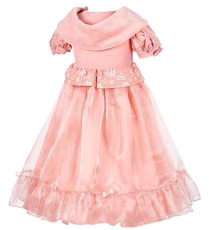 Souza Maskeradkläder - Prinsessan - Floreline - Rosa