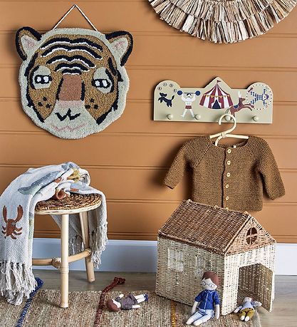 Bloomingville Knagerække - 42x16x6 - Miou - Brun