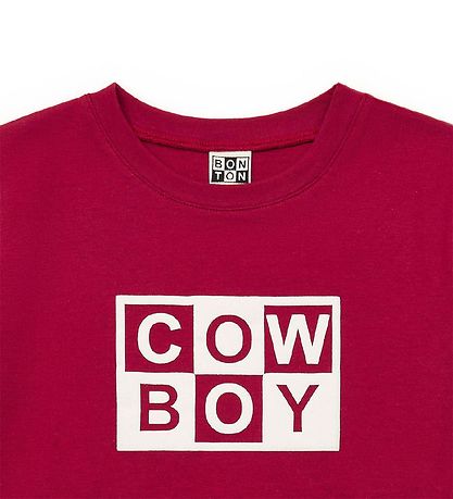 Bonton T-shirt - Cowboy - Rouge Billy Bonton T-shirt - Cowboy - Rouge Billy