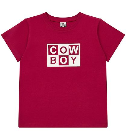 Bonton T-shirt - Cowboy - Rouge Billy Bonton T-shirt - Cowboy - Rouge Billy