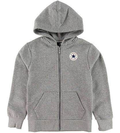 Converse Cardigan - Grey Heather Converse Cardigan - Grey Heather
