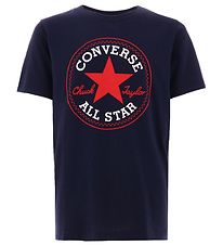 Converse T-Shirt - Obsidian/Enamel Red Converse T-Shirt - Obsidian/Enamel Red