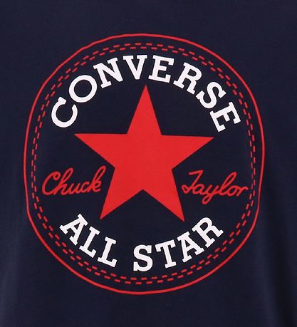 Converse T-Shirt - Obsidian/Enamel Red Converse T-Shirt - Obsidian/Enamel Red