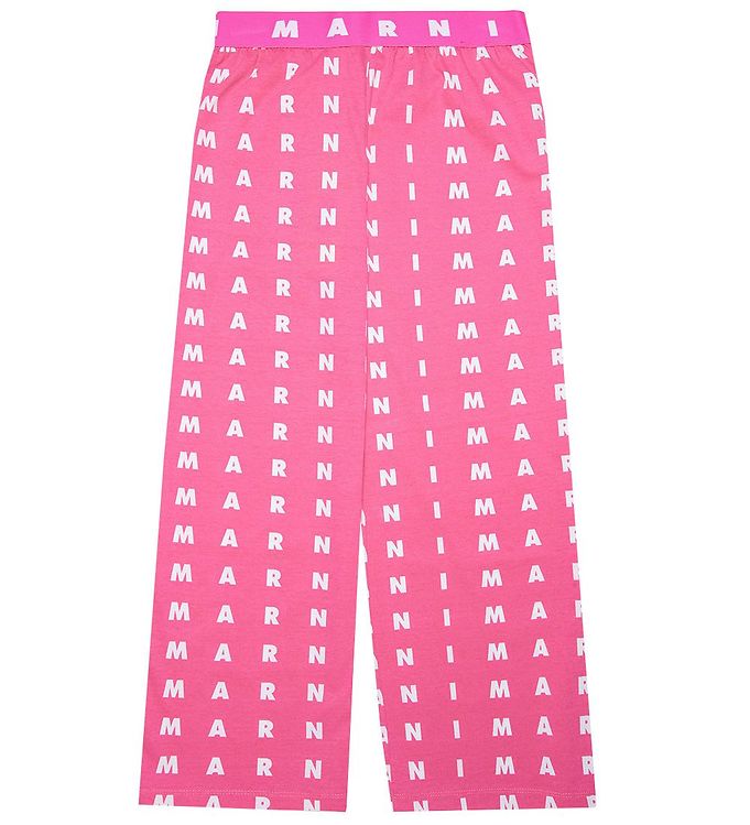 Marni Bukser - Pink m. Hvid