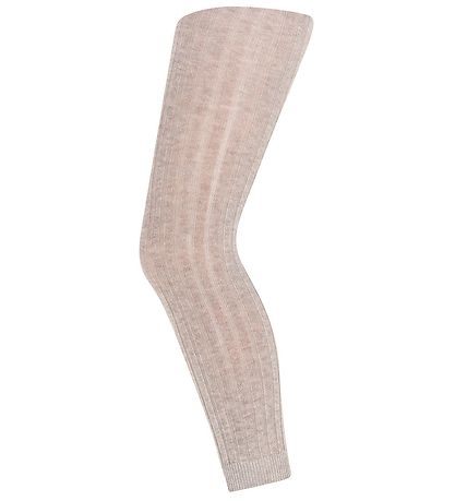 MP Leggings - Rib - Light Brown Melange MP Leggings - Rib - Light Brown Melange