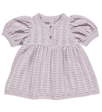 Müsli Kjole - Strik - Needle Out - Soft Lilac Müsli Kjole - Strik - Needle Out - Soft Lilac