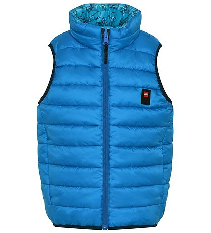 LEGO® Wear Dynevest - Vendbar - LWJesse 203 - Blå/Lyseblå m. Pri