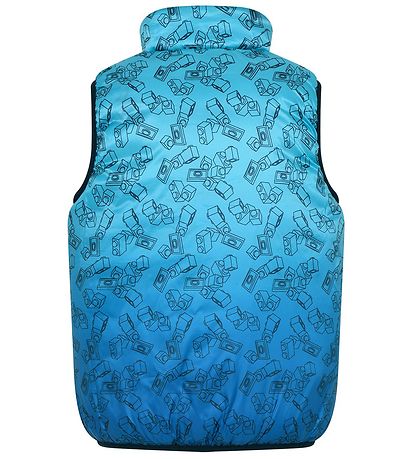 LEGO® Wear Dynevest - Vendbar - LWJesse 203 - Blå/Lyseblå m. Pri