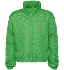 Pieces Kids Dynejakke - PkHeart - Irish Green Pieces Kids Dynejakke - PkHeart - Irish Green