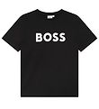BOSS T-shirt - Sort m. Hvid BOSS T-shirt - Sort m. Hvid
