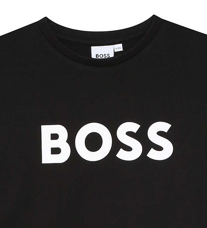 BOSS T-shirt - Sort m. Hvid BOSS T-shirt - Sort m. Hvid