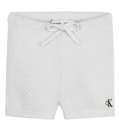 Calvin Klein Gaveæske - Bluse/Shorts - Strik - Ghost Grey Calvin Klein Gaveæske - Bluse/Shorts - Strik - Ghost Grey