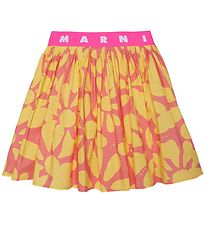 Marni Nederdel - Pink/Gul Marni Nederdel - Pink/Gul
