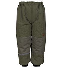 Mikk-Line Termobukser - Duvet - Coated - Dusty Olive Mikk-Line Termobukser - Duvet - Coated - Dusty Olive