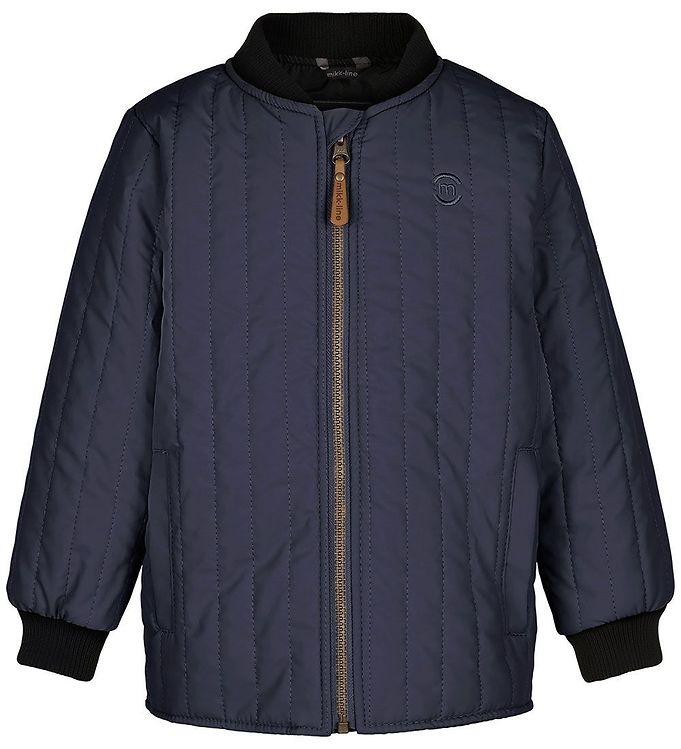 Mikk-Line Termojakke - Duvet - Coated - Blue Nights