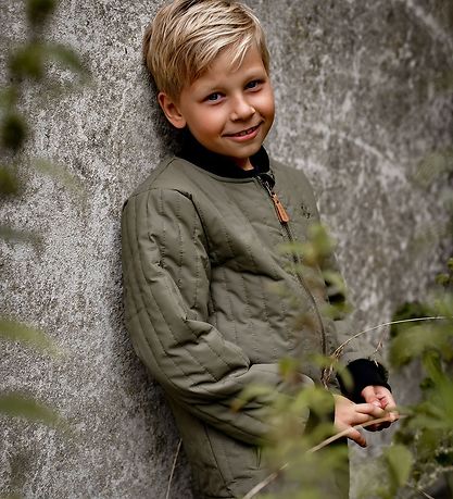 Mikk-Line Thermo Jacket - Duvet - Dusty Olive