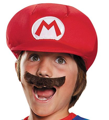 Disguise Udklædning - Mario Hat & Mustache