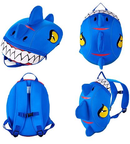Crazy Safety Børnehavetaske - Dragon - Blå Crazy Safety Børnehavetaske - Dragon - Blå