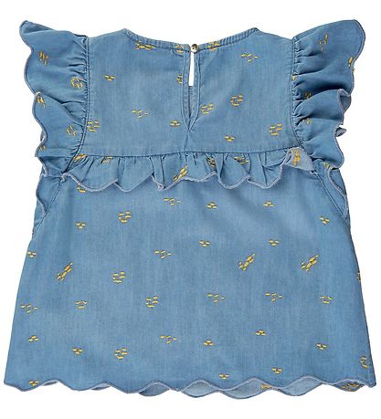 Top Soft Gallery - SgFlorin - Chambray - Blue Denim Top Soft Gallery - SgFlorin - Chambray - Blue Denim