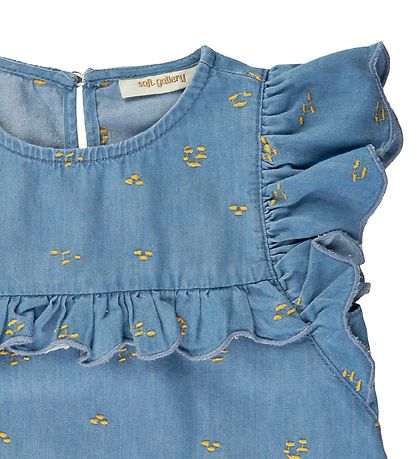 Top Soft Gallery - SgFlorin - Chambray - Blue Denim Top Soft Gallery - SgFlorin - Chambray - Blue Denim