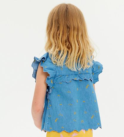 Top Soft Gallery - SgFlorin - Chambray - Blue Denim Top Soft Gallery - SgFlorin - Chambray - Blue Denim