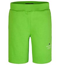 Tommy Hilfiger Shorts - TH Logo - Spring Lime Tommy Hilfiger Shorts - TH Logo - Spring Lime