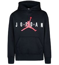 Jordan Hættetrøje - Sort m. Logo