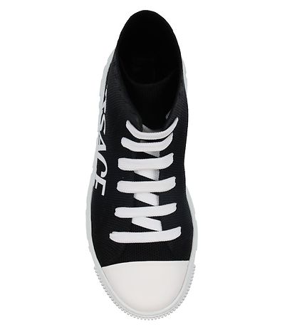 Versace Støvler - La Greca Hightop - Sort m. Logo Versace Støvler - La Greca Hightop - Sort m. Logo