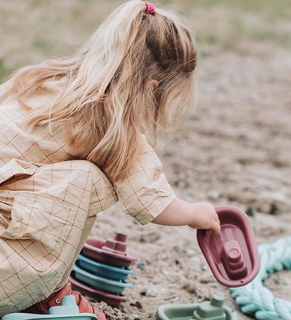 Dantoy Både - 4-pak - 15 cm - Blue Marine Toys