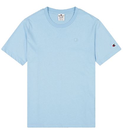 Champion Fashion T-shirt - Crewneck - Lyseblå Champion Fashion T-shirt - Crewneck - Lyseblå