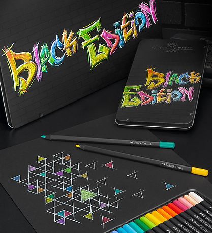 Faber-Castell Farveblyanter - Trekantet - 36 stk - Multifarvet Faber-Castell Farveblyanter - Trekantet - 36 stk - Multifarvet