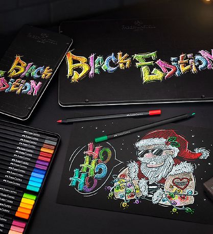 Faber-Castell Farveblyanter - 24 stk. - Trekantet - Multi Faber-Castell Farveblyanter - 24 stk. - Trekantet - Multi