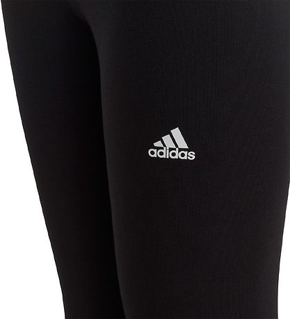 adidas Performance Leggings - G LIN TIG - Sort/Hvid adidas Performance Leggings - G LIN TIG - Sort/Hvid