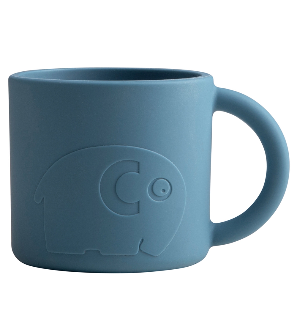 Sebra Becher - Silikon - Fanto - Vintage Blue - Sebra - One Size - Becher