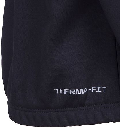 Nike Hættetrøje - Therma-Fit - Sort