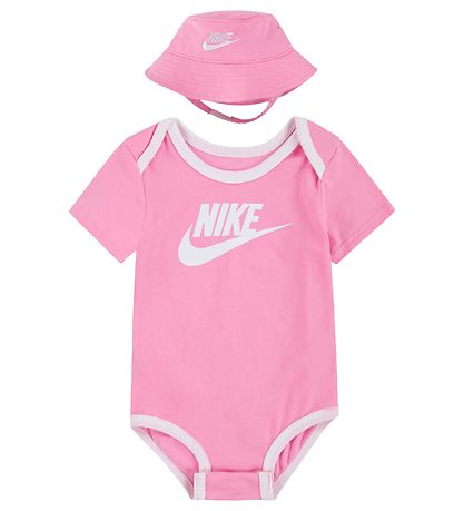 Nike Bodysæt - Bøllehat/Body K/Æ - Pink