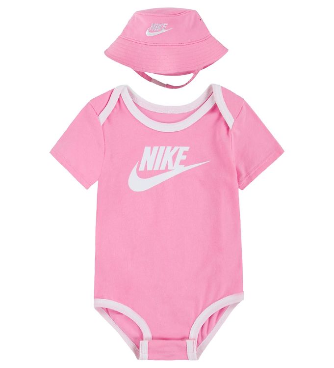 Nike Bodysæt - Bøllehat/Body K/Æ - Pink
