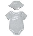 Nike Bodysæt - Bøllehat/Body K/Æ - Grey Heather Nike Bodysæt - Bøllehat/Body K/Æ - Grey Heather