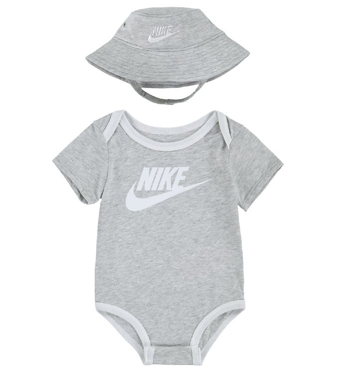 Nike Bodysæt - Bøllehat/Body K/Æ - Grey Heather