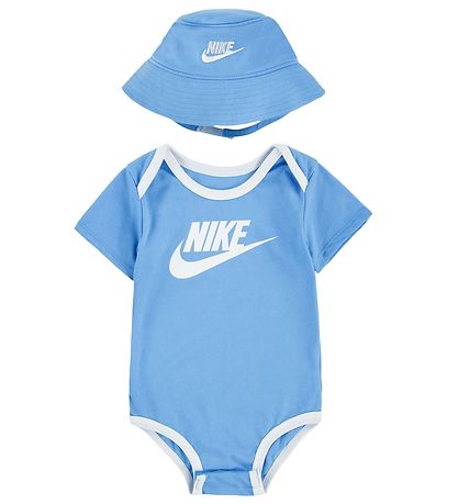 Nike Bodysæt - Bøllehat/Body K/Æ - University Blue Nike Bodysæt - Bøllehat/Body K/Æ - University Blue