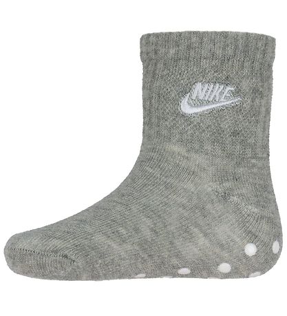 Nike Strømper - Core Futura Gripper - 3-Pak - Grå/Hvid/Navy Nike Strømper - Core Futura Gripper - 3-Pak - Grå/Hvid/Navy