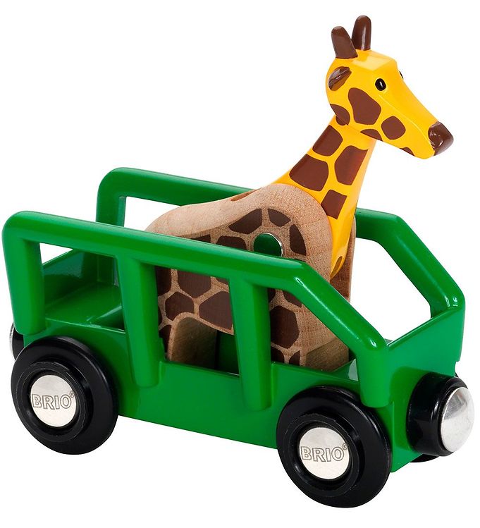 BRIO Legetøj - Giraf og Vogn - 33724