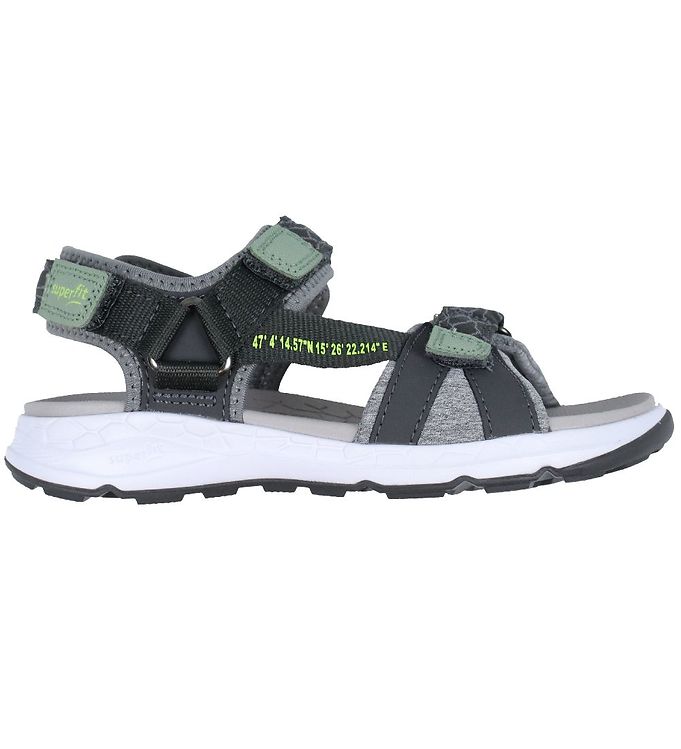 Superfit Sandaler - Criss Cross - Grå
